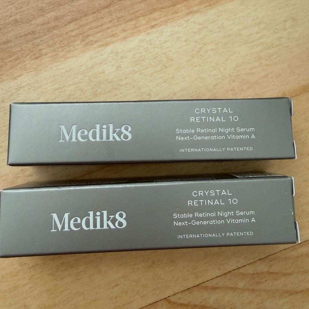 2x Medik8 Crystal Retinal 10, 4ml, New